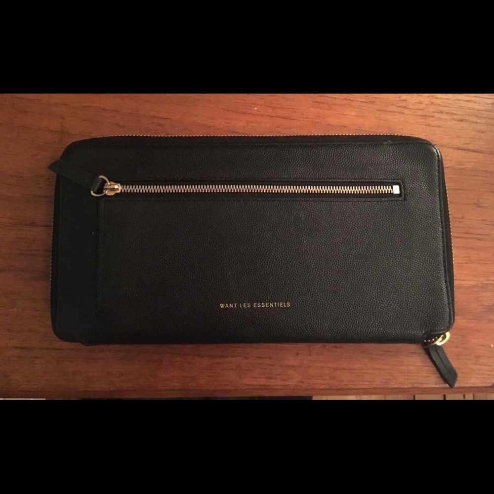 Want les essentiels leather wallet